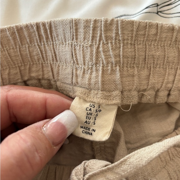 Women’s Small H/G Tan Lounge Pants - Picture 2 of 4